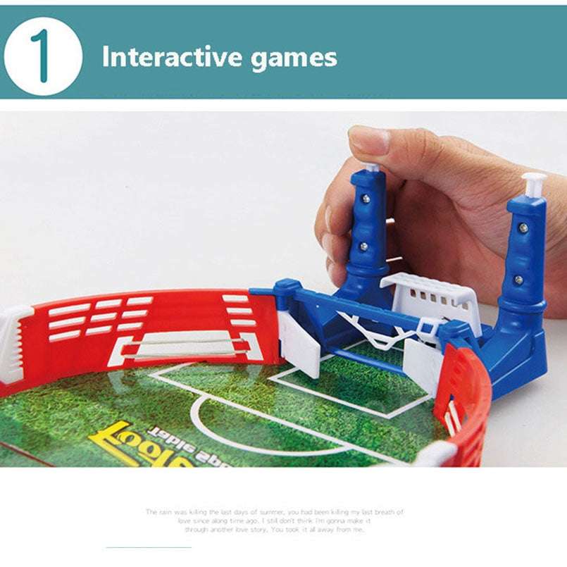 Mini Football Board Game: Portable Tabletop Soccer for Kids