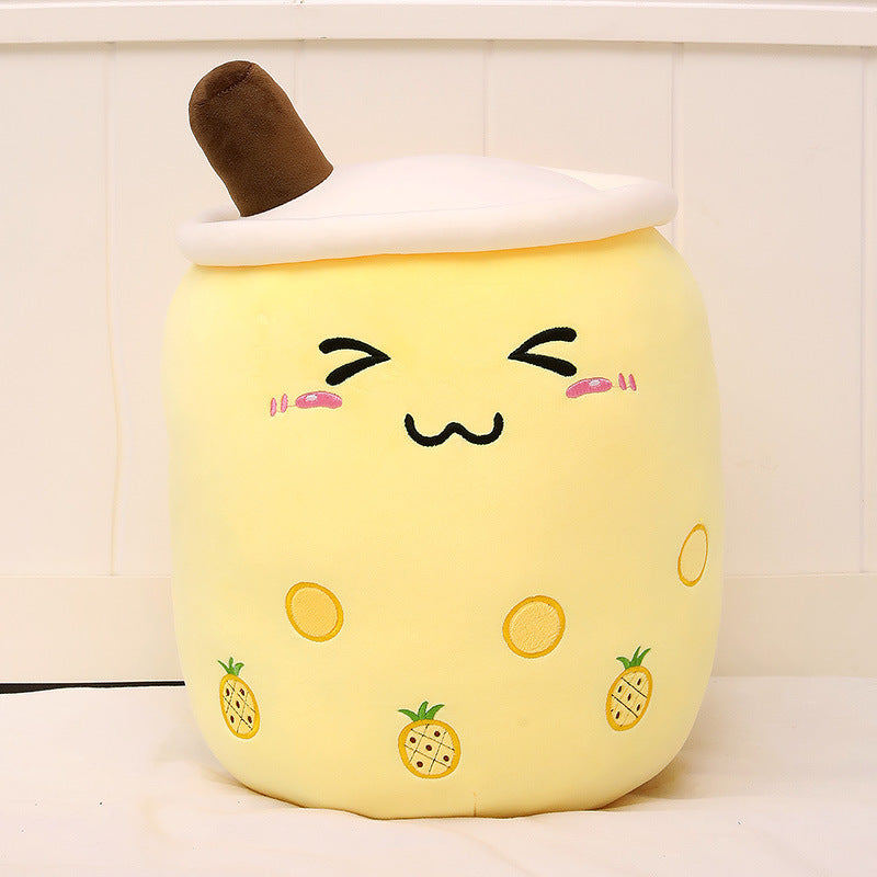 Cute Gifts for Kids: Fruit Drink Plush, Boba Tea Plushie | Pillow | Cushion