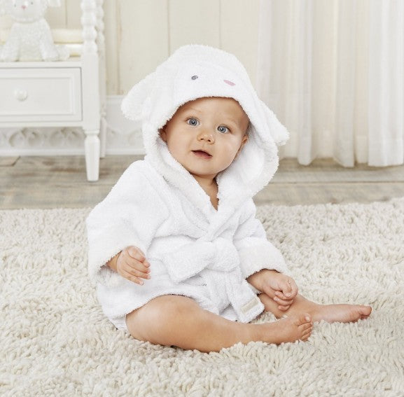 Cute Animal Hooded Baby Bathrobes & Towels | Soft Cotton