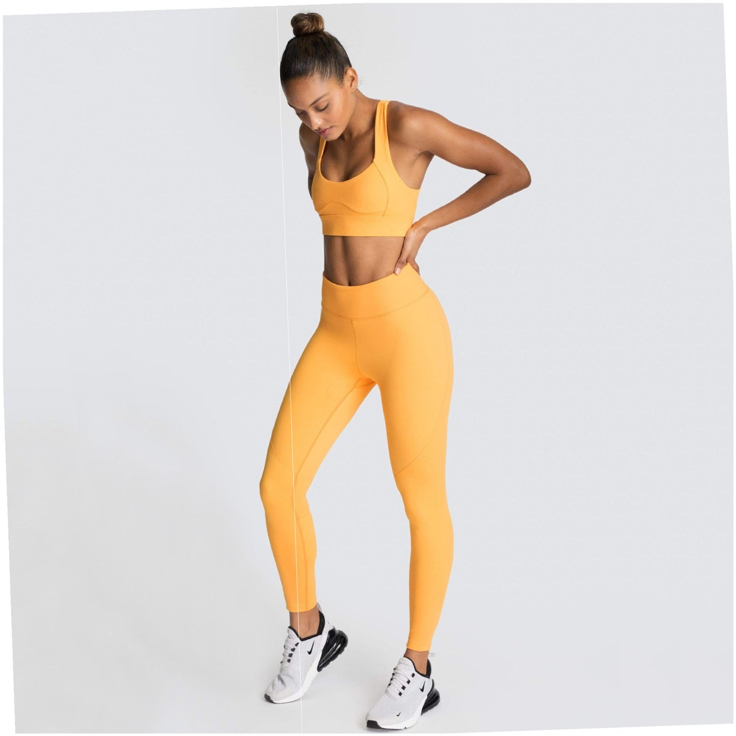 Pure Color Yoga Suit: Stylish & Comfortable Activewear