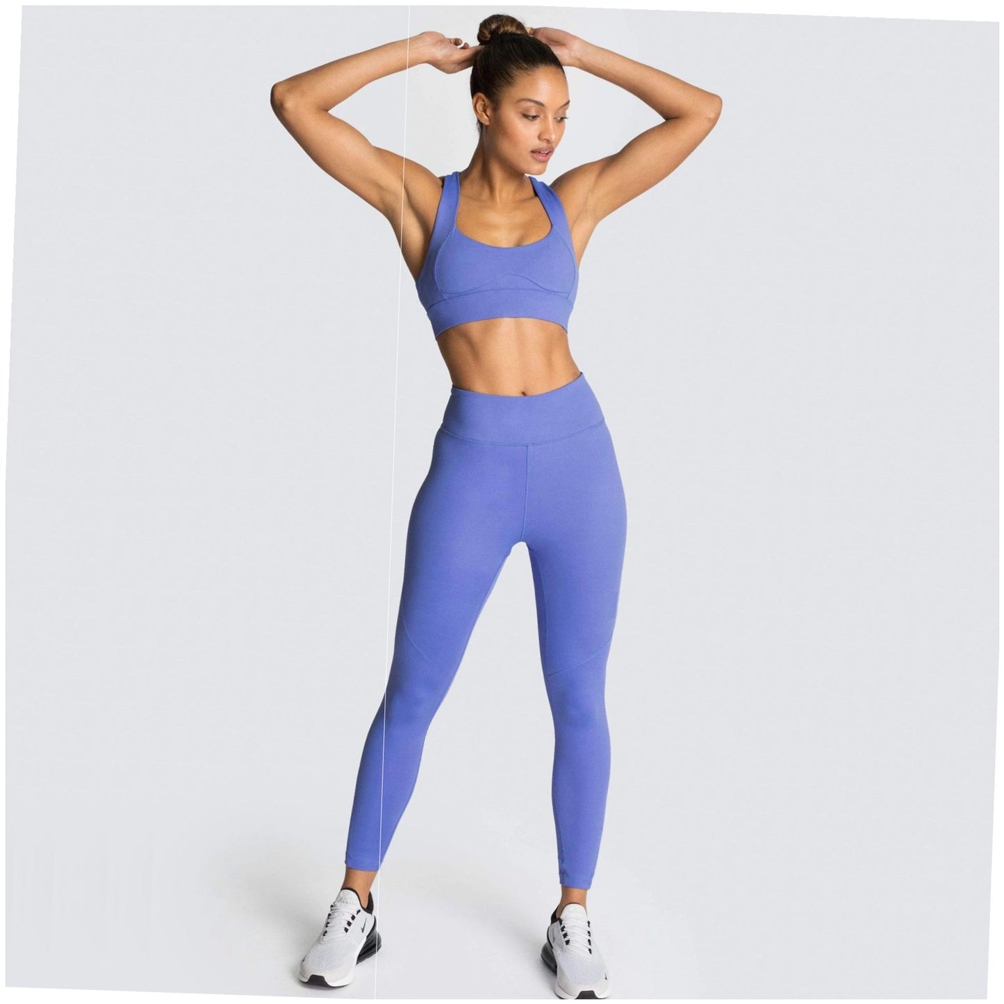 Pure Color Yoga Suit: Stylish & Comfortable Activewear