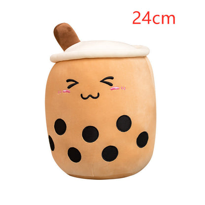 Cute Gifts for Kids: Fruit Drink Plush, Boba Tea Plushie | Pillow | Cushion