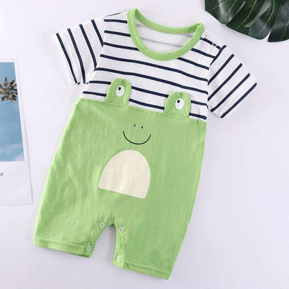 Breathable Cotton Baby Bodysuit | Short Sleeve | Spring | Unisex