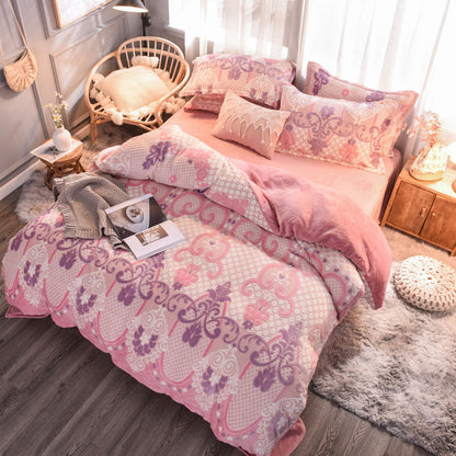 Stylish Printed Bedding Set | Comfortable & Modern Bedroom Décor