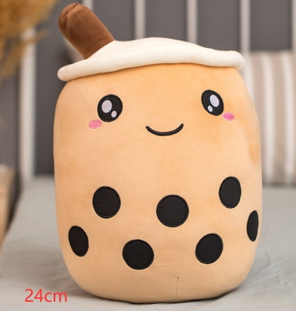 Cute Gifts for Kids: Fruit Drink Plush, Boba Tea Plushie | Pillow | Cushion