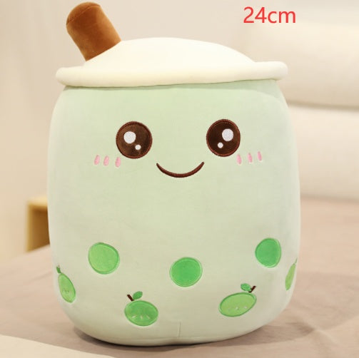 Cute Gifts for Kids: Fruit Drink Plush, Boba Tea Plushie | Pillow | Cushion