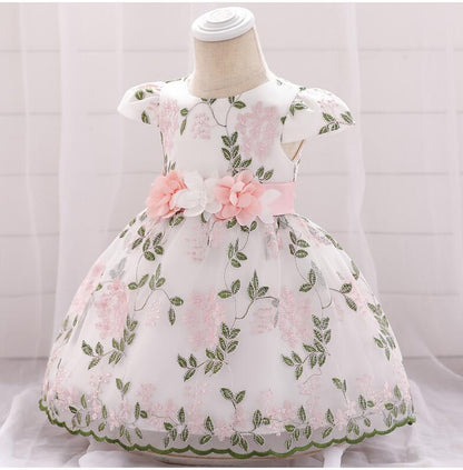 Summer Baby Girl Birthday Party & Wedding Dress | Fluffy Skirt for Kids