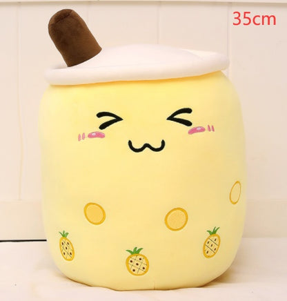 Cute Gifts for Kids: Fruit Drink Plush, Boba Tea Plushie | Pillow | Cushion