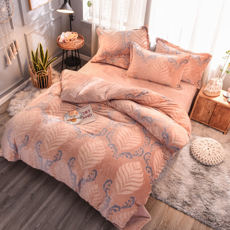 Stylish Printed Bedding Set | Comfortable & Modern Bedroom Décor