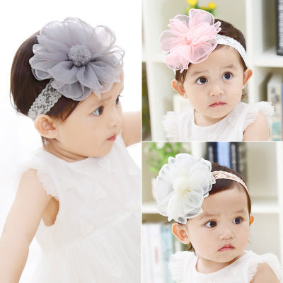 Soft & Sweet Baby Flower Headband | Newborn Photo Prop