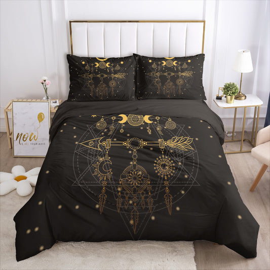 3D Digital Bedding Set | Stylish 3D Design Duvet Cover & Bedding Set