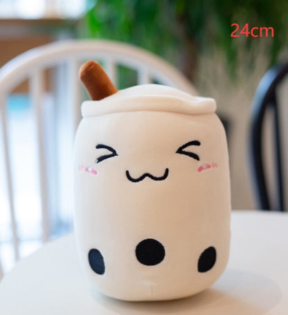 Cute Gifts for Kids: Fruit Drink Plush, Boba Tea Plushie | Pillow | Cushion