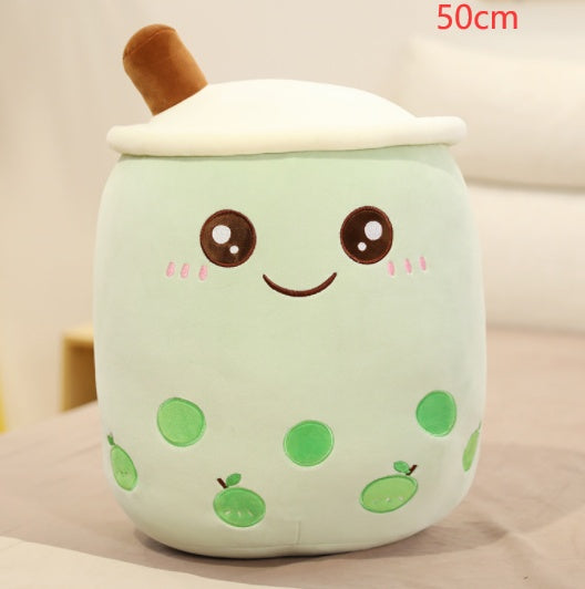 Cute Gifts for Kids: Fruit Drink Plush, Boba Tea Plushie | Pillow | Cushion