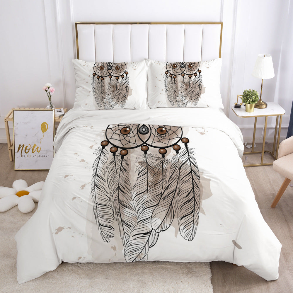 3D Digital Bedding Set | Stylish 3D Design Duvet Cover & Bedding Set