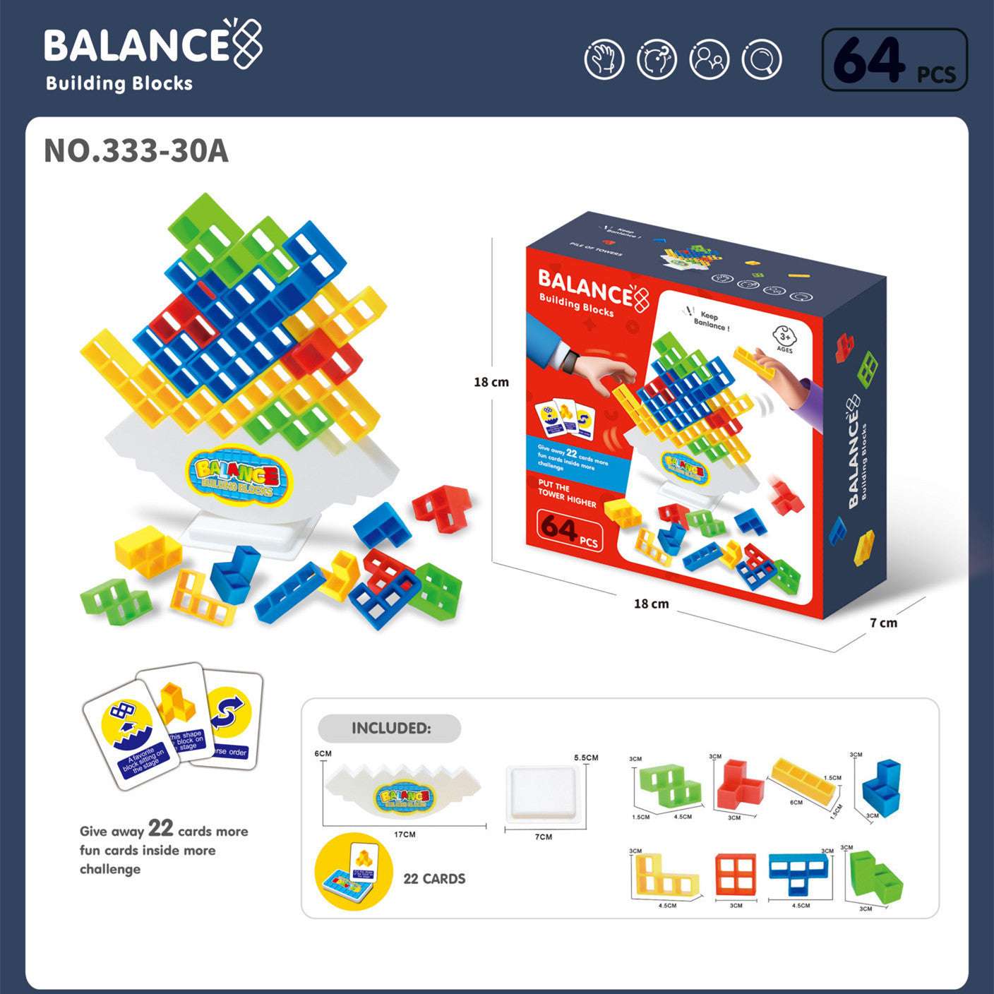 Challenging Balance Stacking Game: Test Your Skills & Nerves!