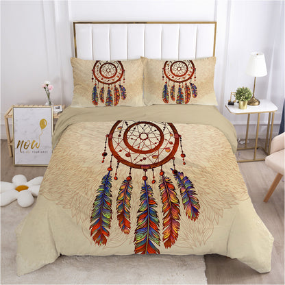 3D Digital Bedding Set | Stylish 3D Design Duvet Cover & Bedding Set