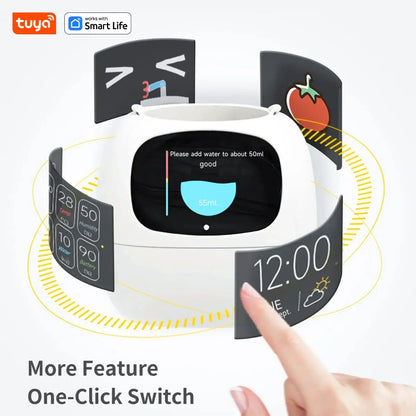 Smart Plant Pot with AI & 7 Sensors | Tuya Ivy Planter | Interactive Plant Care