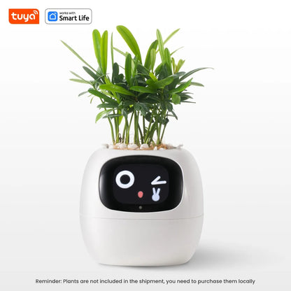 Smart Plant Pot with AI & 7 Sensors | Tuya Ivy Planter | Interactive Plant Care