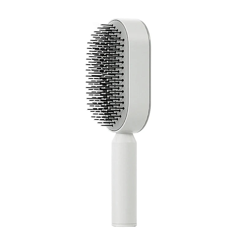 Self-Cleaning Hair Brush: Detangling Massage Comb with Air Cushion