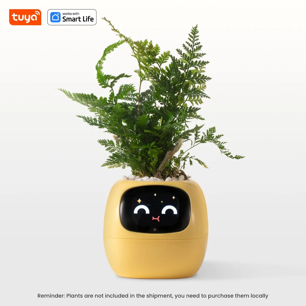 Smart Plant Pot with AI & 7 Sensors | Tuya Ivy Planter | Interactive Plant Care