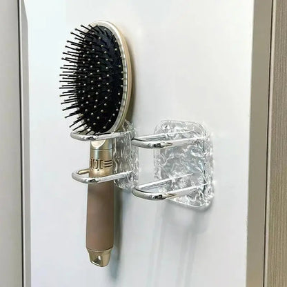 Space-Saving Comb Holder | Wall-Mounted Acrylic Rack for Bathroom