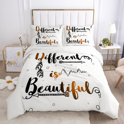 3D Digital Bedding Set | Stylish 3D Design Duvet Cover & Bedding Set