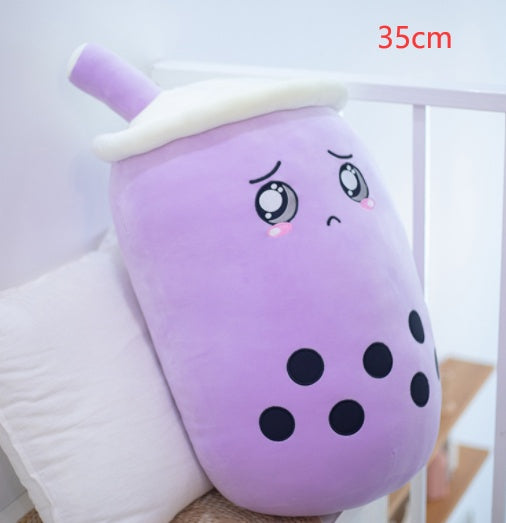 Cute Gifts for Kids: Fruit Drink Plush, Boba Tea Plushie | Pillow | Cushion