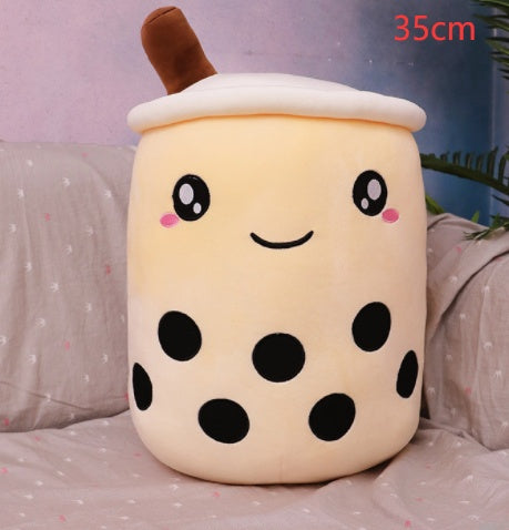 Cute Gifts for Kids: Fruit Drink Plush, Boba Tea Plushie | Pillow | Cushion