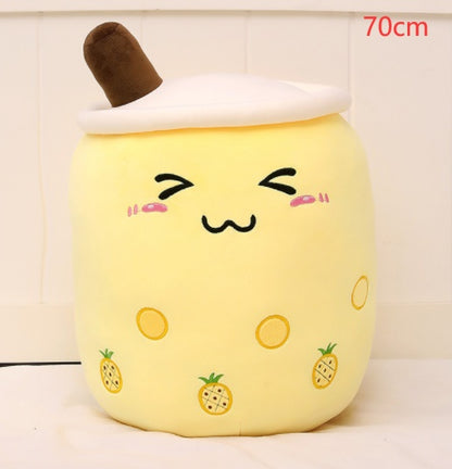 Cute Gifts for Kids: Fruit Drink Plush, Boba Tea Plushie | Pillow | Cushion