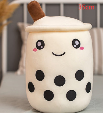 Cute Gifts for Kids: Fruit Drink Plush, Boba Tea Plushie | Pillow | Cushion