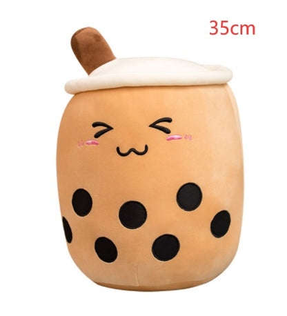 Cute Gifts for Kids: Fruit Drink Plush, Boba Tea Plushie | Pillow | Cushion