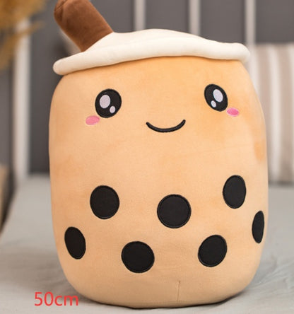 Cute Gifts for Kids: Fruit Drink Plush, Boba Tea Plushie | Pillow | Cushion