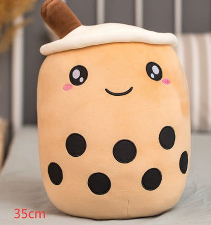 Cute Gifts for Kids: Fruit Drink Plush, Boba Tea Plushie | Pillow | Cushion