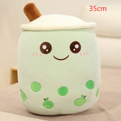 Cute Gifts for Kids: Fruit Drink Plush, Boba Tea Plushie | Pillow | Cushion